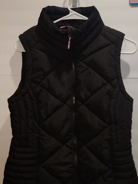 Tommy Hilfiger Black Quilted Puffer Vest